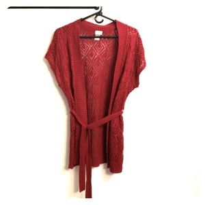Daytrip Burgandy Cardigan